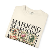 Mahjong Stacked Tiles Shirt | Joker Magnolia Dragon Comfort Colors Tee