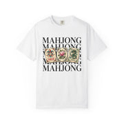 Mahjong Stacked Tiles Shirt | Joker Magnolia Dragon Comfort Colors Tee