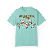 Shake Your Tiles Mahjong Shirt | Funny Dancing Tiles Comfort Colors Tee