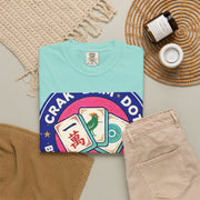Brandon Mississippi Mahjong Club Badge Shirt | Crak Bam Dot Tee