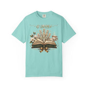 Between the Books & Bams Shirt | Book Club Mahjong Comfort Colors Tee