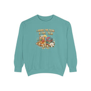 I Bring the Tiles & the Tea Sweatshirt | Southern Mahjong Hostess Gift Comfort Colors Crewneck