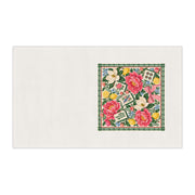 Garden Party Mahjong Tea Towel | Floral Cotton Twill Hostess Gift