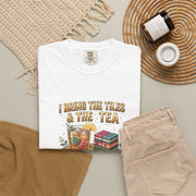 I Bring the Tiles & the Tea Shirt | Southern Mahjong Hostess Gift Comfort Colors Tee
