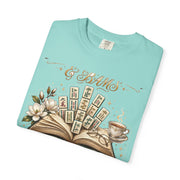 Between the Books & Bams Shirt | Book Club Mahjong Comfort Colors Tee