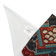 Paws & Tiles Mahjong Pet Bandana | Cats at the Mahj Table Dog Bandana
