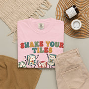 Shake Your Tiles Mahjong Shirt | Funny Dancing Tiles Comfort Colors Tee