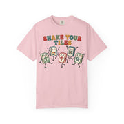 Shake Your Tiles Mahjong Shirt | Funny Dancing Tiles Comfort Colors Tee