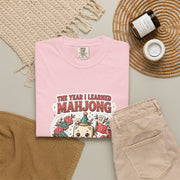 The Year I Learned Mahjong Shirt | 2026 New Player Gift Comfort Colors Tee