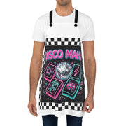 Disco Mahj Hostess Apron | Retro Checkerboard Mahjong Kitchen Apron